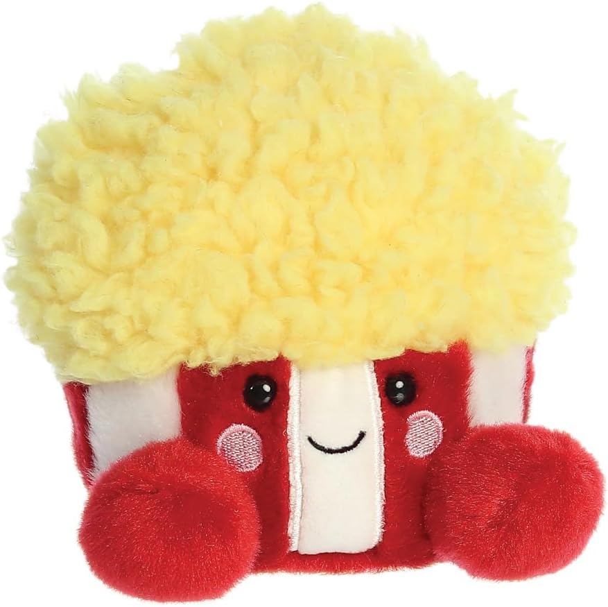 Aurora 33845 Palm Pals Butters Popcorn Soft Toy, Multicolour