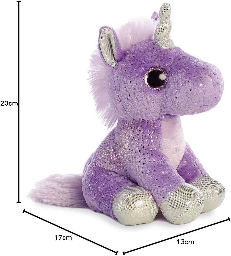 Aurora World 60878 Sprinkles Purple Unicorn 7In