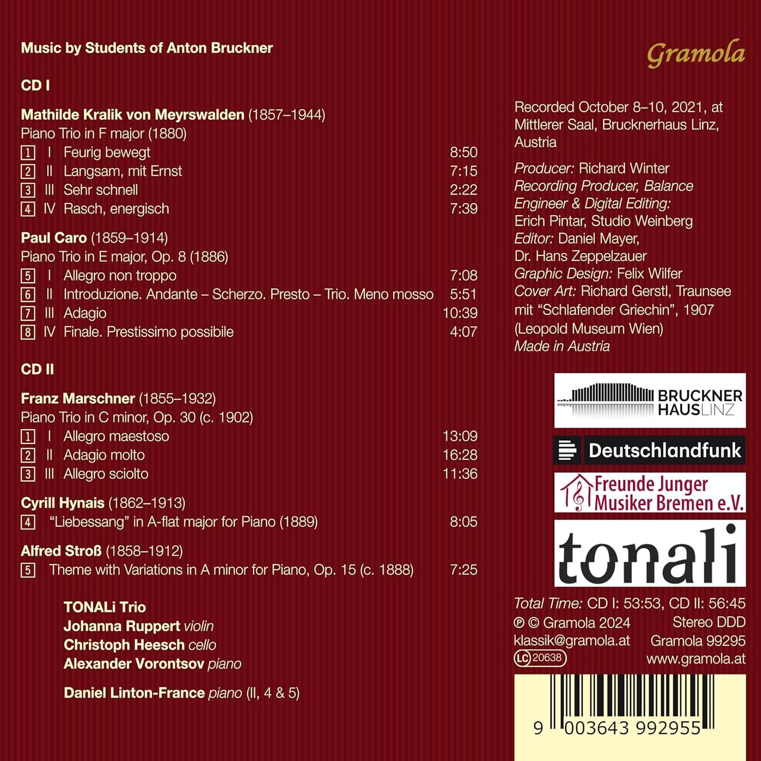 Musik Von Schülerinnen Anton Bruckners