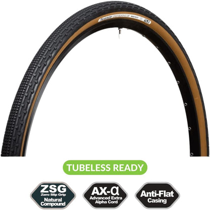Panaracer GravelKing SK TLC Folding Tyre 700 x 43c Black/Brown