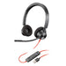 Plantronics – Blackwire 3320 USB-A (Poly) – Wired, Dual-Ear (Stereo) Headset with Boom Mic – USB-A to connect to your PC and/or Mac – Works with Teams, Zoom, & more 2018 Version (USB-A)
