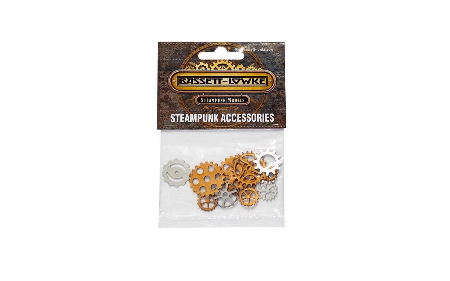 Bassett-Lowke BL8008 SteamPunk clock cogs pack Railway accessorie