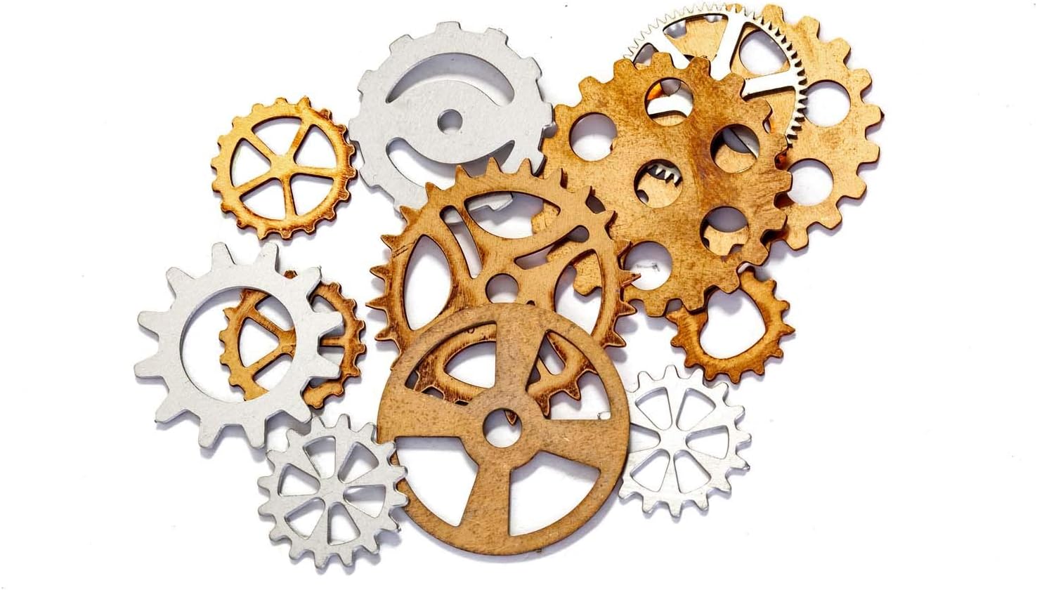 Bassett-Lowke BL8008 SteamPunk clock cogs pack Railway accessorie