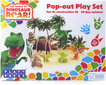 PLAYPRESS El mundo del rugido de dinosaurio! Juego emergente