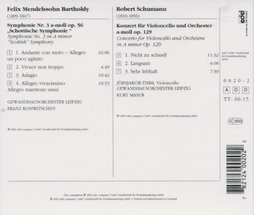 Sinfonie 3 / Cellokonzert