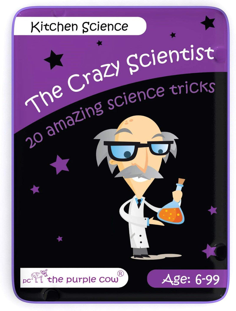 The Purple Cow Crazy Scientist Kitchen Science Activity Set The Purple Cow Crazy Scientist Kitchen Science Activity Card Set