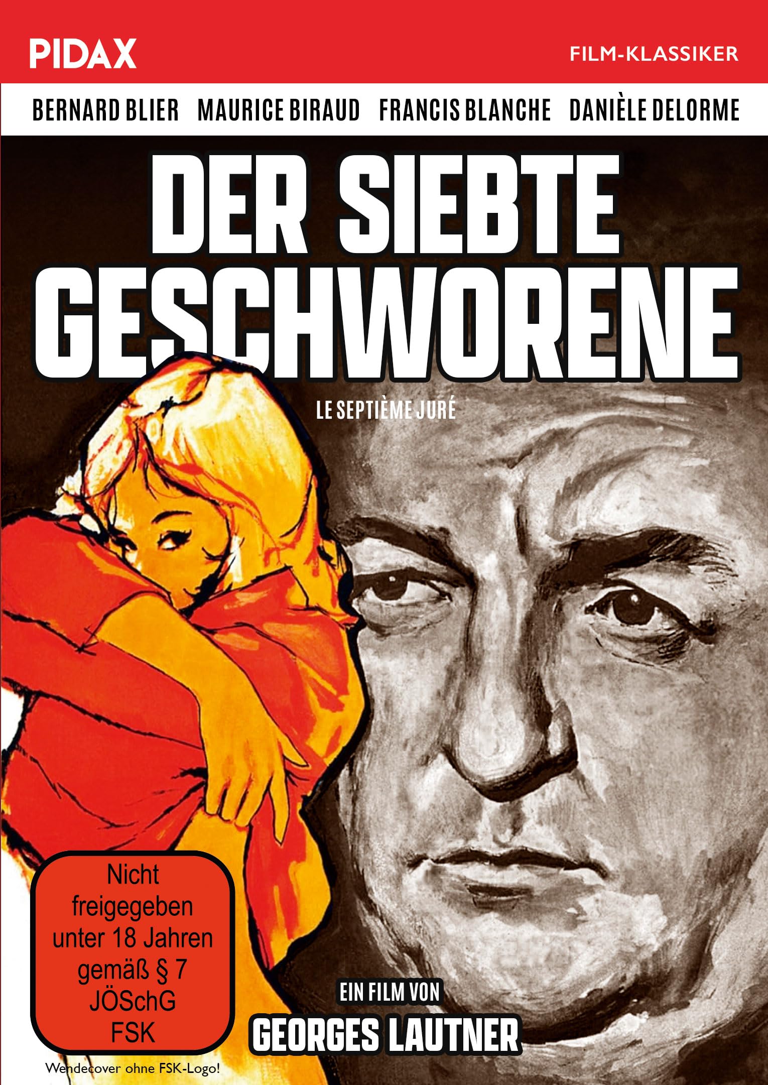 Der siebte Geschworene (Le septième juré) / Spannender Kriminalfilm mit Bernard Blier (Pidax Film-Klassiker)