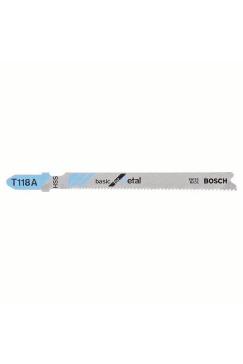Bosch - Decoupeerzaagblad T 118 A Basic For Metal - 3 Stuks - [Dutch Import]