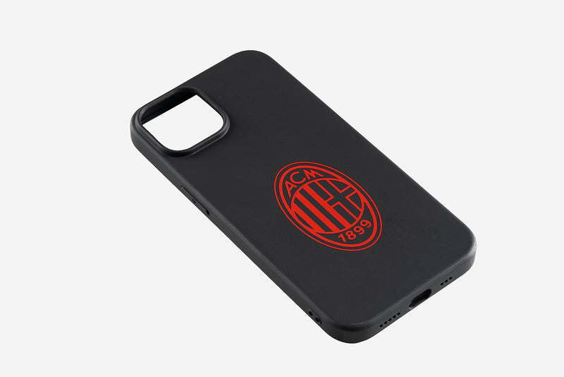 Celly, Case for iPhone 14, Milan Line, Colour Black, Soft Touch, Made from 100% Recycled TPU and Global Recycled Standard Certified, with Side Protection iPhone 14 case