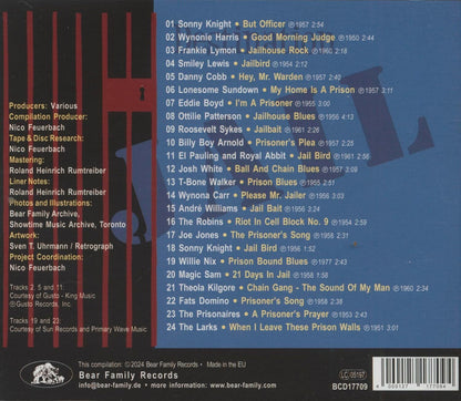 Destination Jail: 24 More Songs from Behind Bars - Volume 2