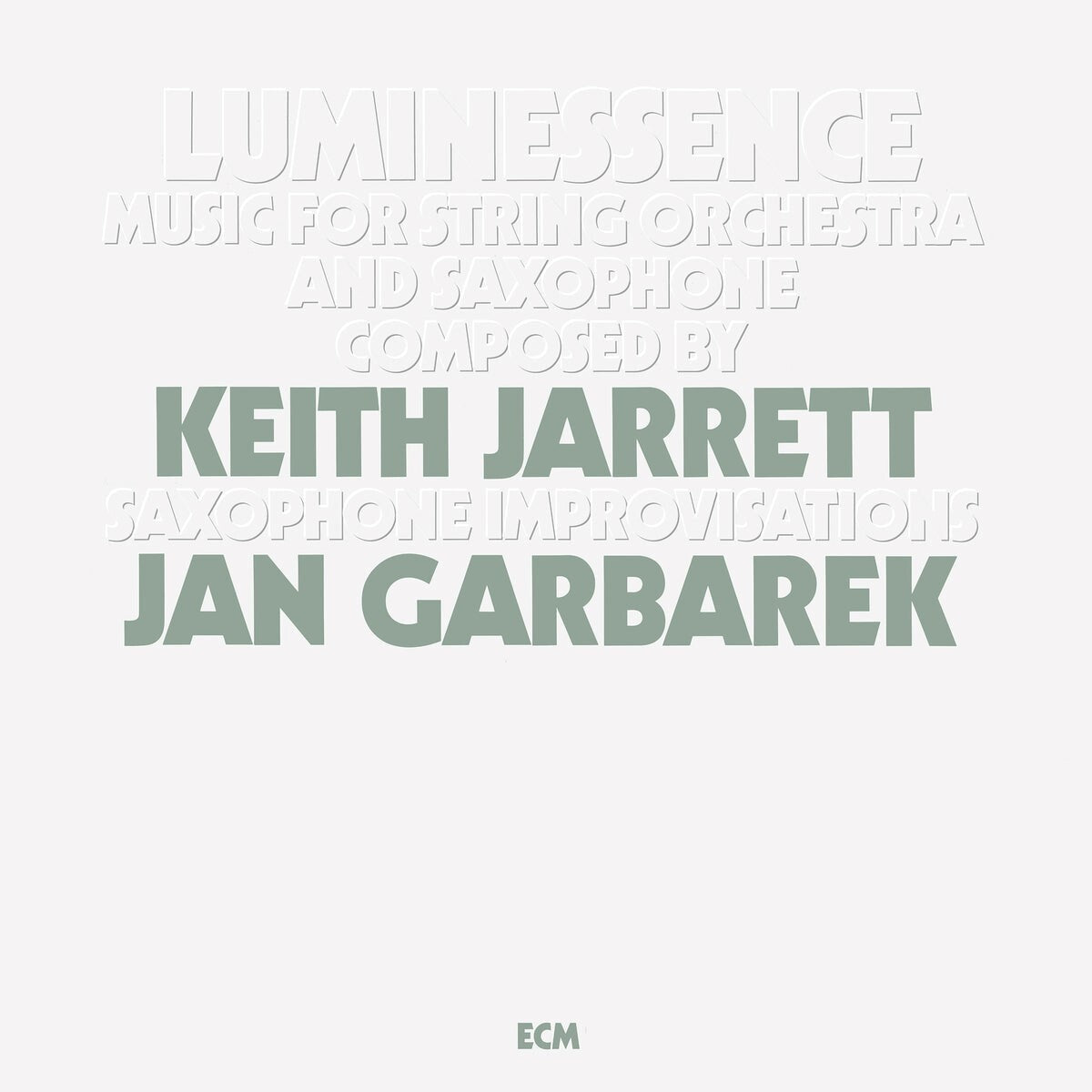 Luminessence: Music for String Orchestra and Saxophone