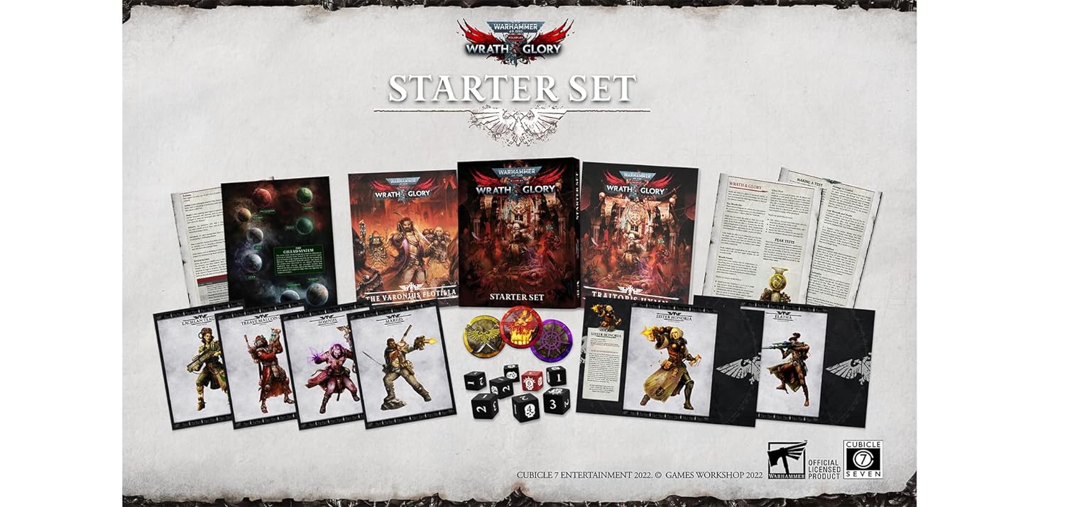 Wh 40k Wrath & Glory Starter Set