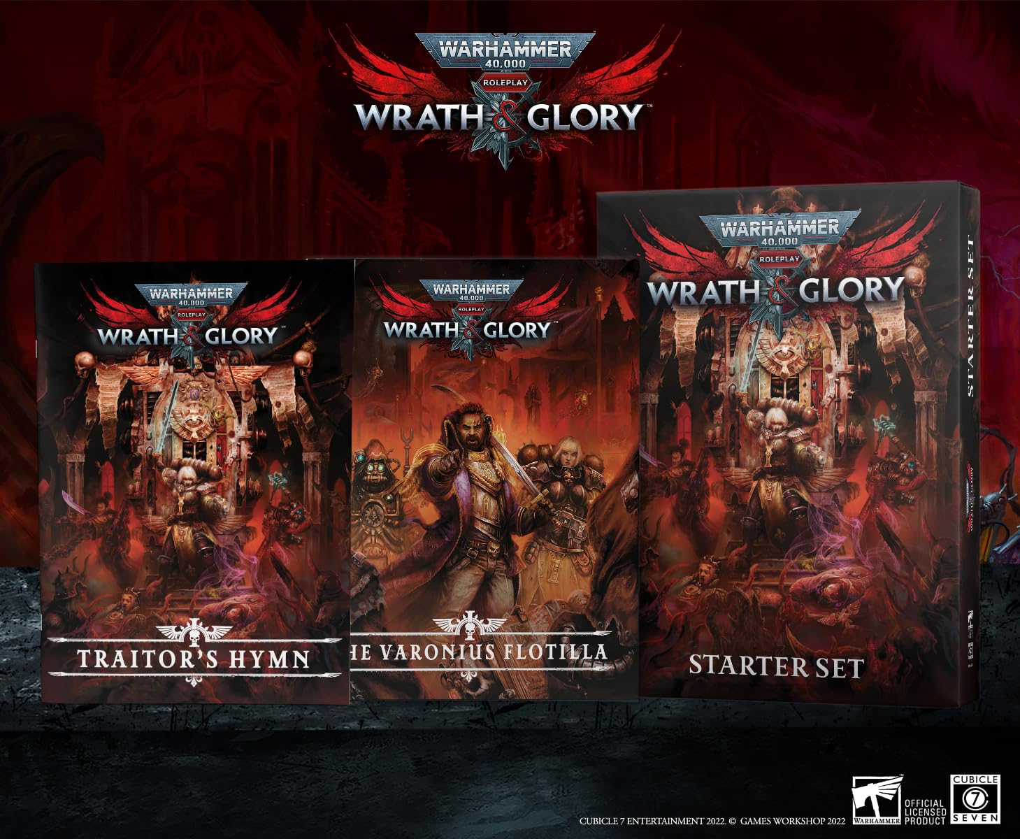 Wh 40k Wrath & Glory Starter Set