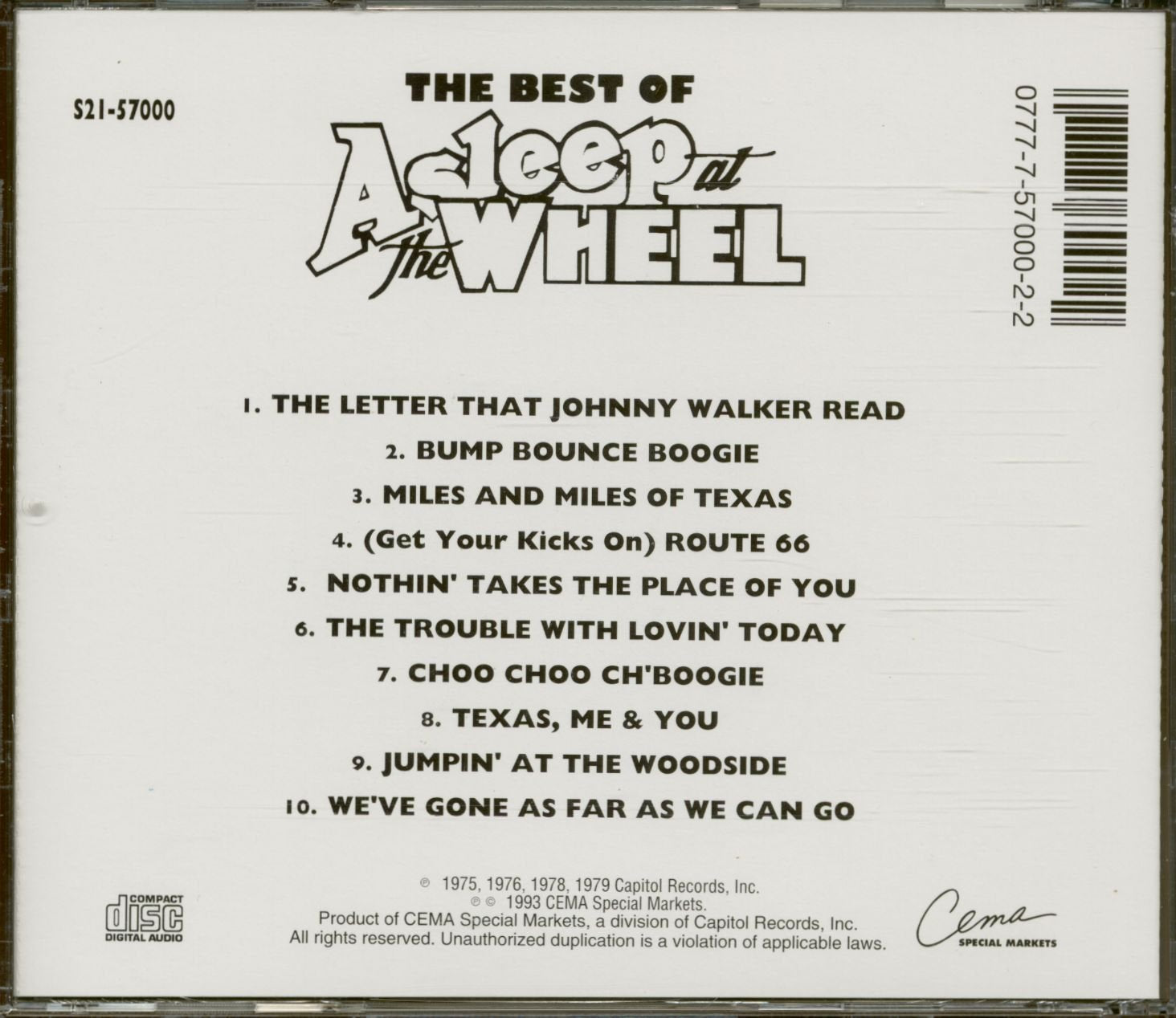 Best of Asleep at the Wheel