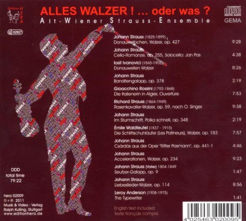 Alles Walzer, Oder Was