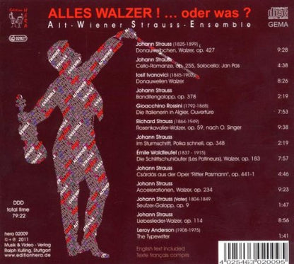 Alles Walzer, Oder Was