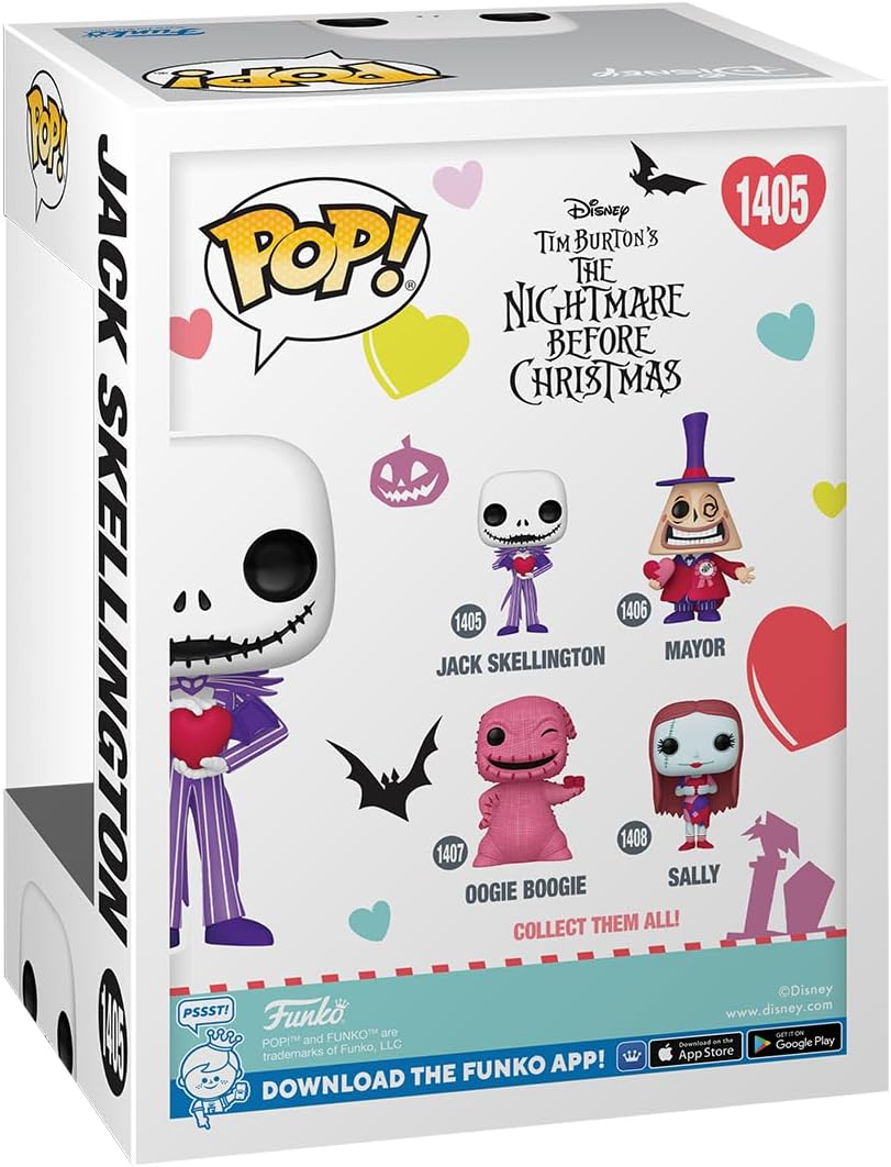 Funko Pop! Disney: The Nightmare Before Christmas - Valentines, Jack Skellington