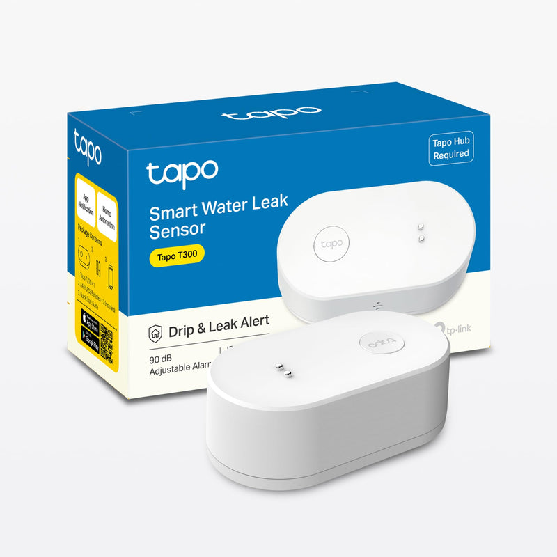 Tapo T300 V1 - Water Leak Sensor - Smart - Wireless - 868 - 922 Mhz
