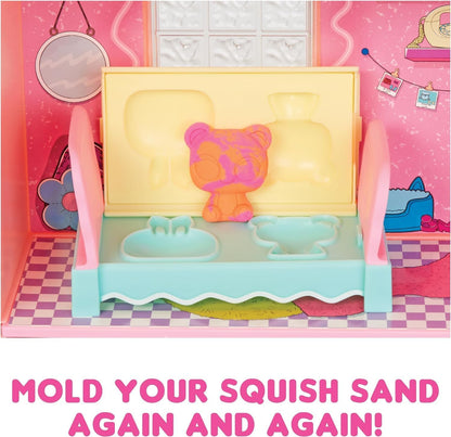 LOL Surprise Squish Sand Magic House with Tot Diva - Playset with Collectible Doll, Squish Sand, Surprises and Accessories - Great for Girls Age 4+
