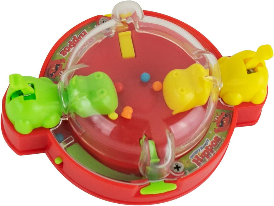World's Smallest Hungry Hungry Hippos, Super Fun for Outdoors, Travel & Family Game Night, Multicolor, Miniature