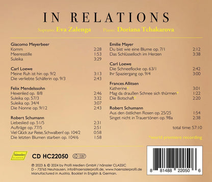 Eva Zalenga/Doriana Tchakarova: In Relations