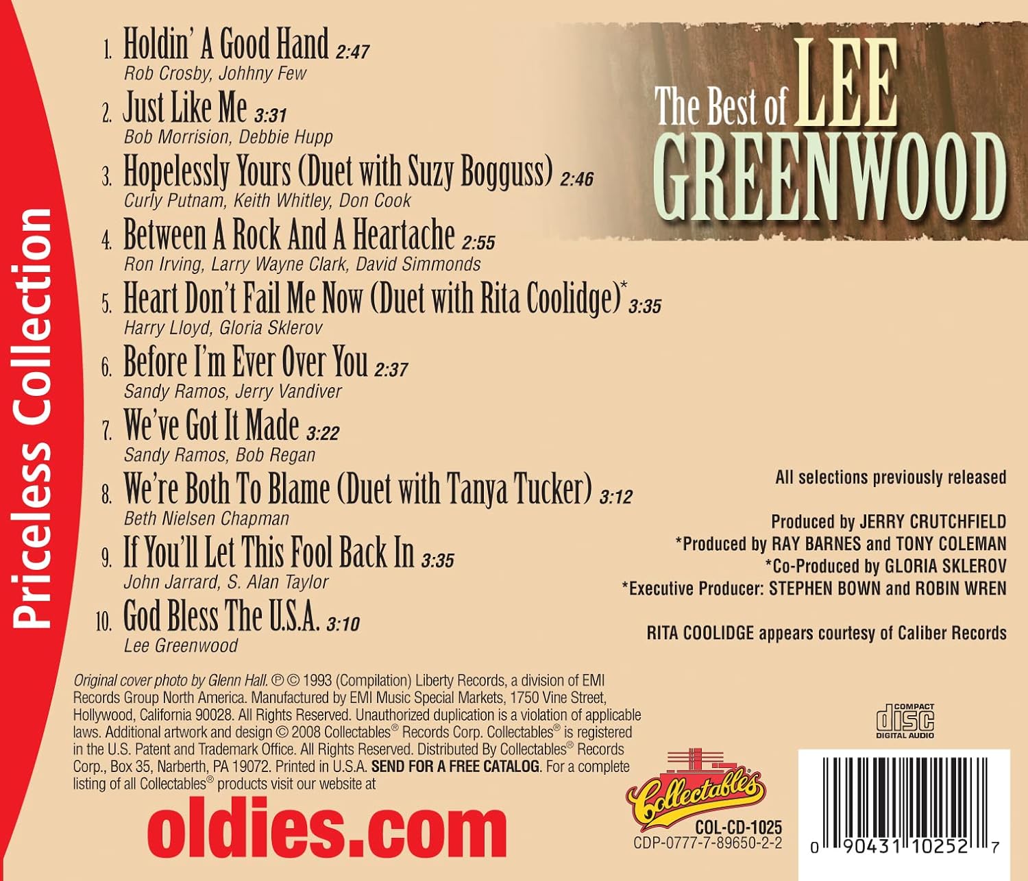 The Best of Lee Greenwood