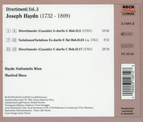 Divertimenti Vol. 3