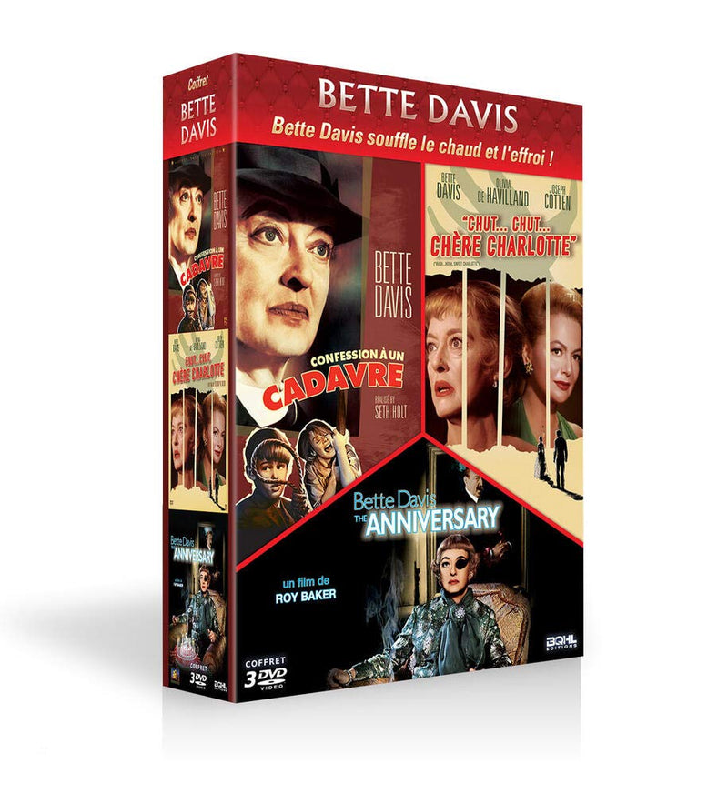 Bette Davis - Coffret 3 DVD : Chut, chut, chère Charlotte + The Anniversary + Confession à un cadavre