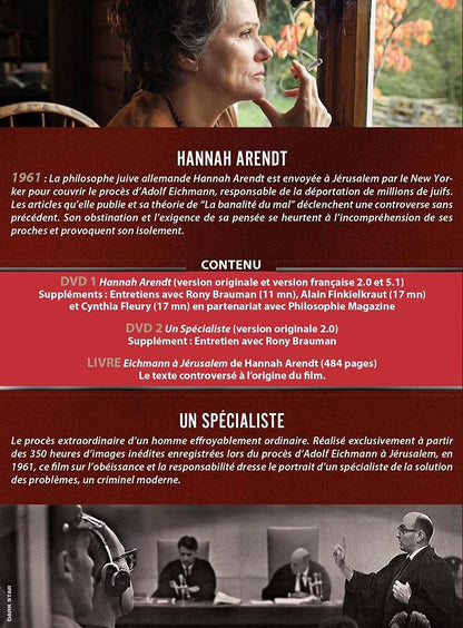 Coffret hannah arendt ; un spécialiste - eichmann à jérusalem