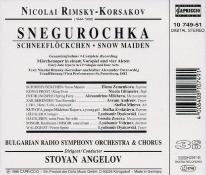 Rimsky-Korsakov: Snegurochka (Schneeflöckchen / Snow Maiden) - Opern-Gesamtaufnahme