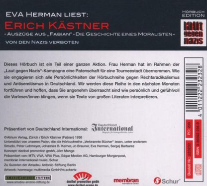 Kaestner, Erich: Eva Herman Liest Fabian