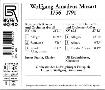 Mozart aus dem Ludwigsburger Schloß