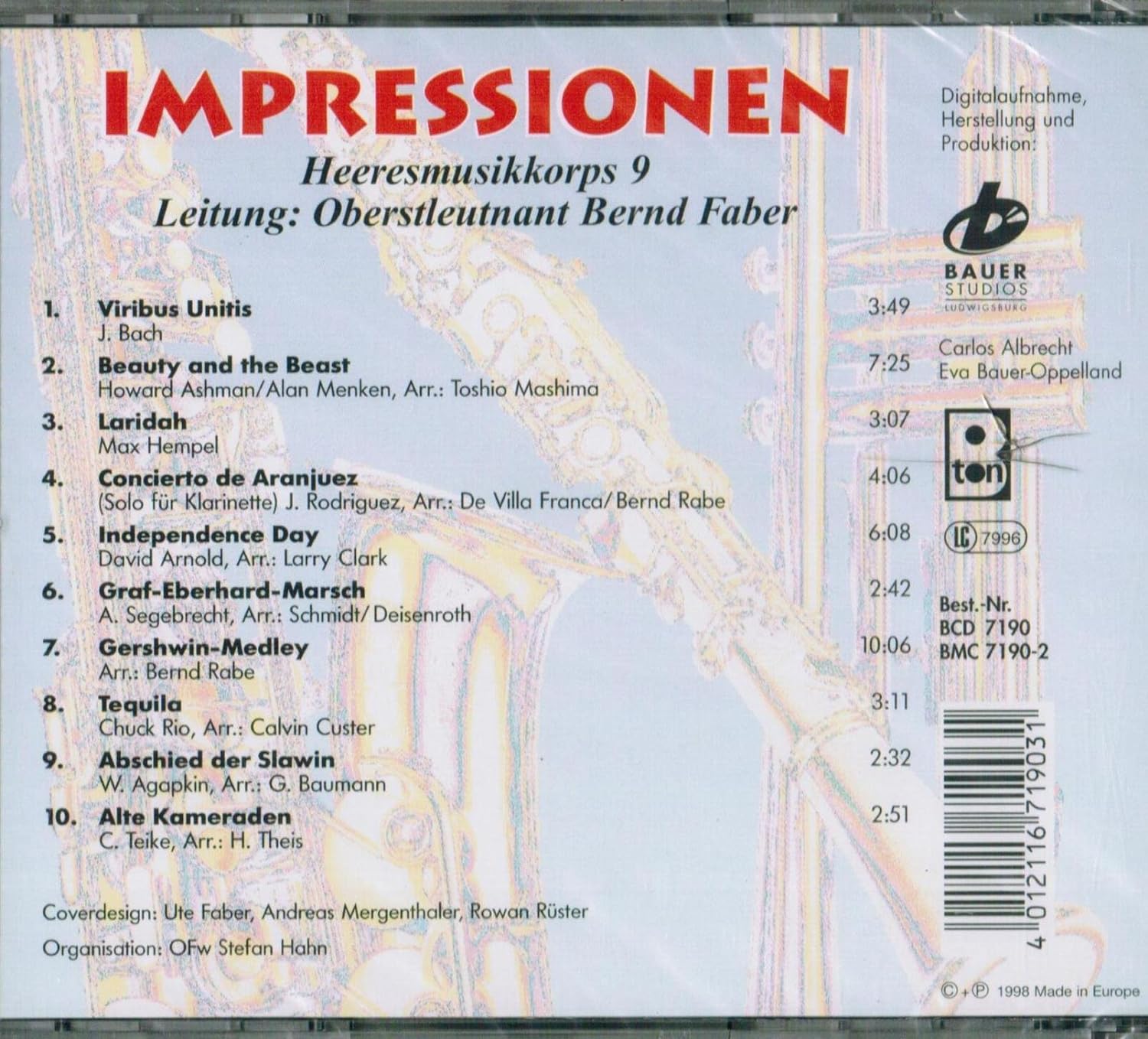 Impressionen. Heeresmusikkorps 9