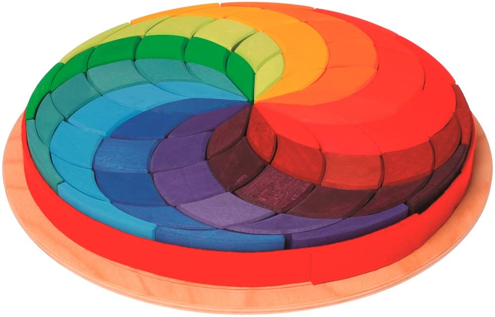 Legspel - Mandala - Grote Kleurenspiraal