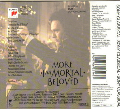More Immortal Beloved