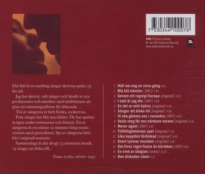 Saanger Att Älska Till - 1972-1997