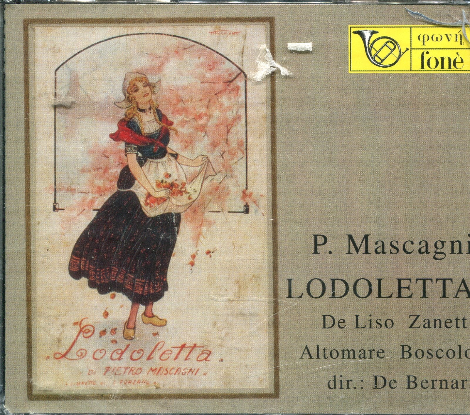 Mascagni: Lodoletta (Gesamtaufnahme) (Aufnahme Livorno 1994