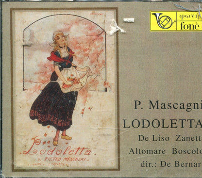 Mascagni: Lodoletta (Gesamtaufnahme) (Aufnahme Livorno 1994