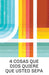 4 Things God Wants You to Know (Spanish 25-Pack