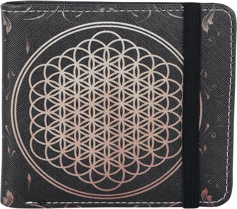 Rocksax Bring Me The Horizon Unisex's (BMTH) Wallet-Sempiternal Bi-Fold, Black, Small