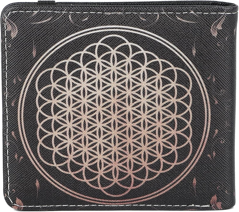 Rocksax Bring Me The Horizon Unisex's (BMTH) Wallet-Sempiternal Bi-Fold, Black, Small