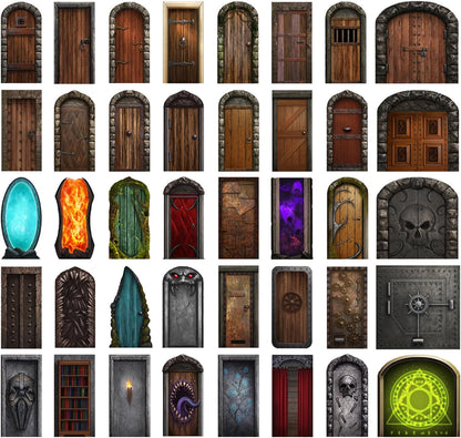 Big Box of Dungeon Doors by Loke, RPG Accessory