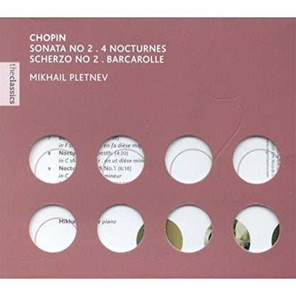 Sonata No 2 , 4 Nocturnes. Scherzo No 2 . Barcarolle
