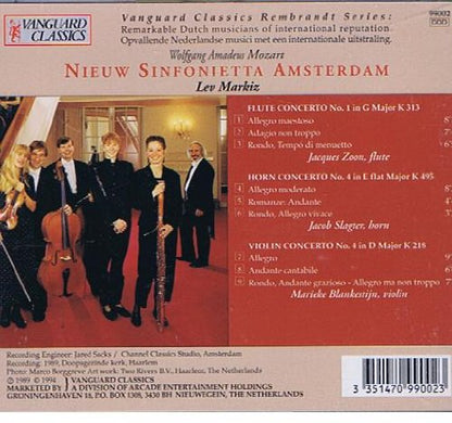 Wolfgang Amadeus Mozart - Nieuw Sinfonietta Amsterdam