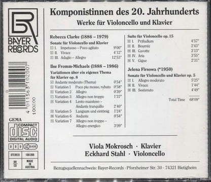 Werke Für Violoncello & Klavie
