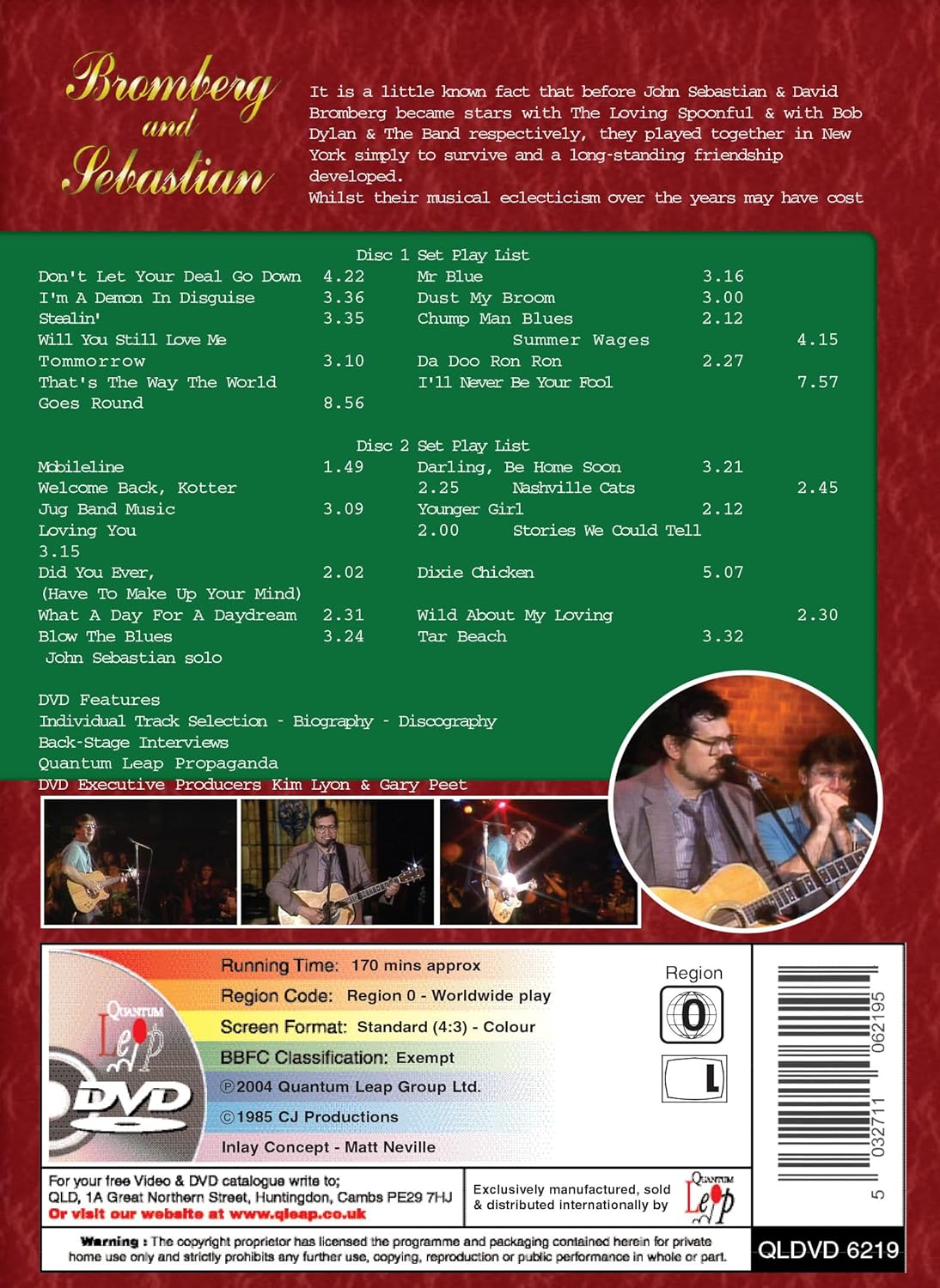 David Bromberg And John Sebastian - Together Again