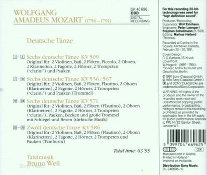 Mozart: 30 Deutsche Taenze