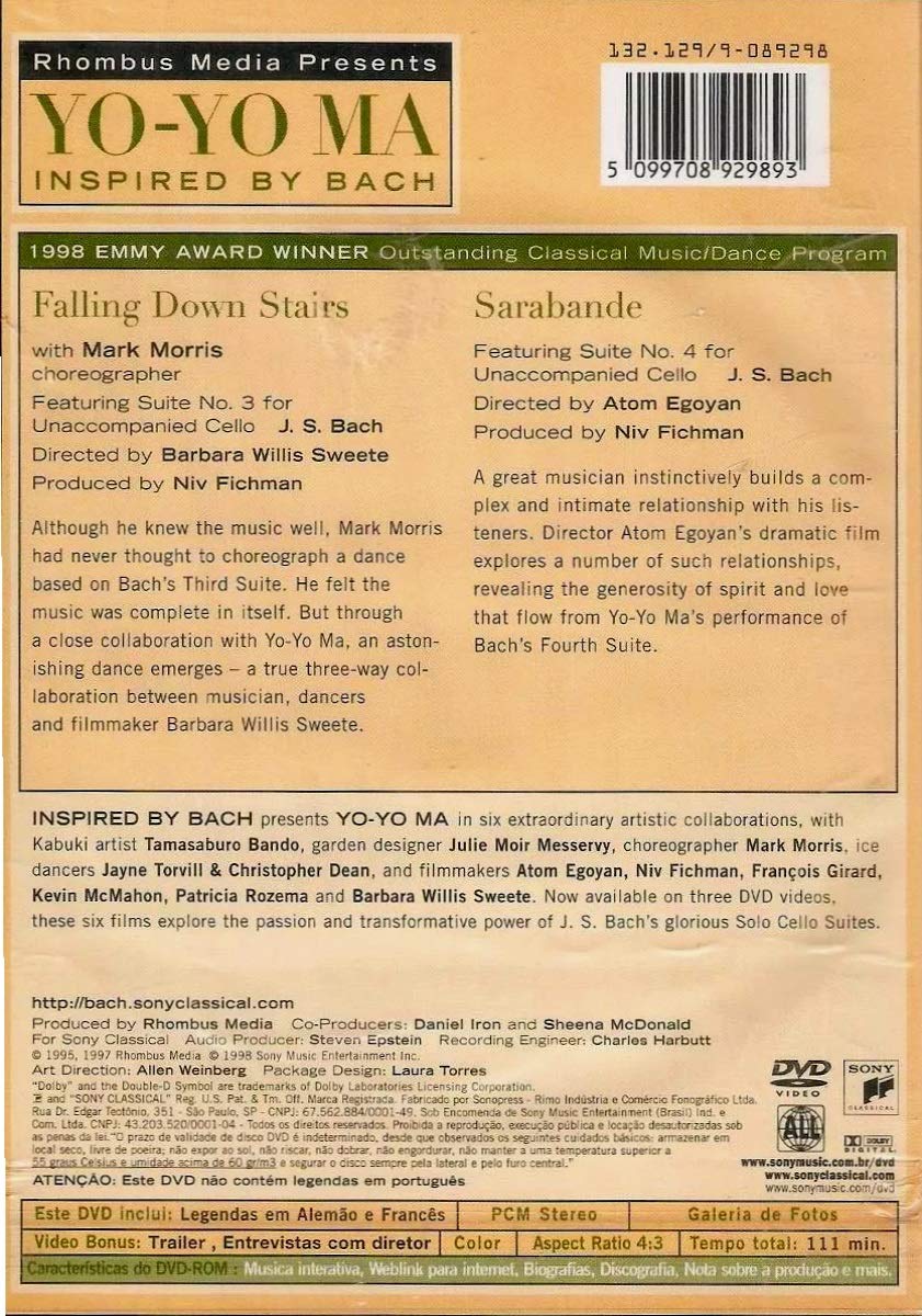 Yo-Yo Ma - Cello Suites No. 3 And 4