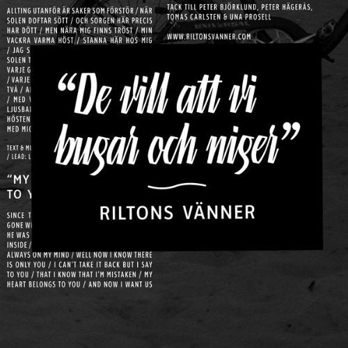 De Vill Att VI Bugar Och Niger