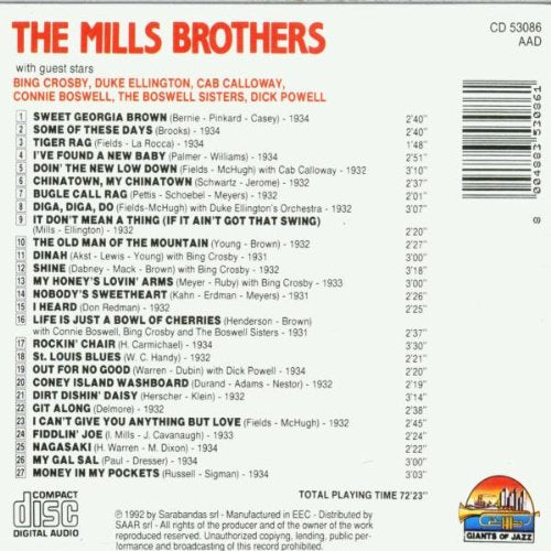 The Mills Brothers 1931-1934